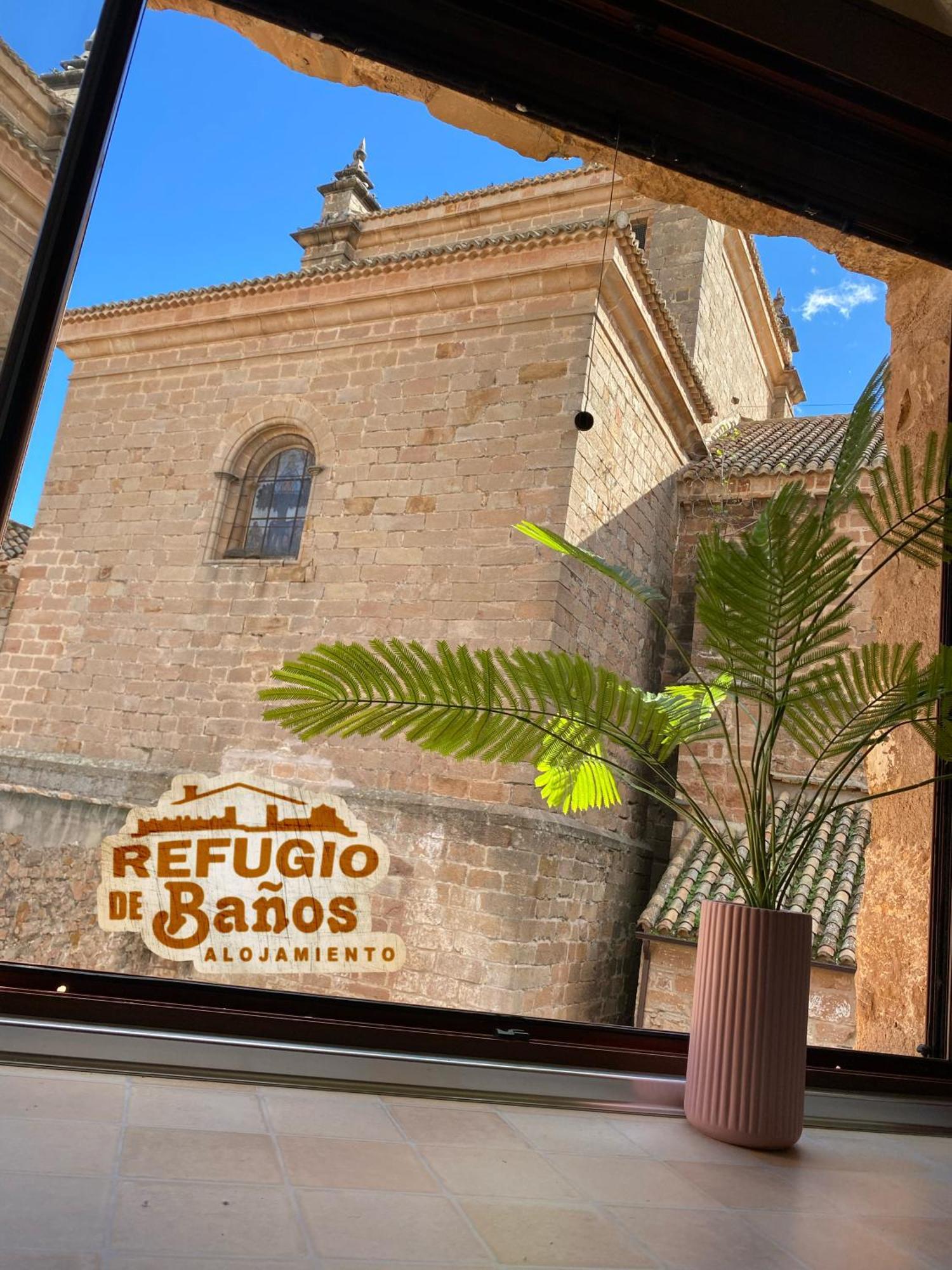 Refugio De Banos Apartment Banos De La Encina Luaran gambar