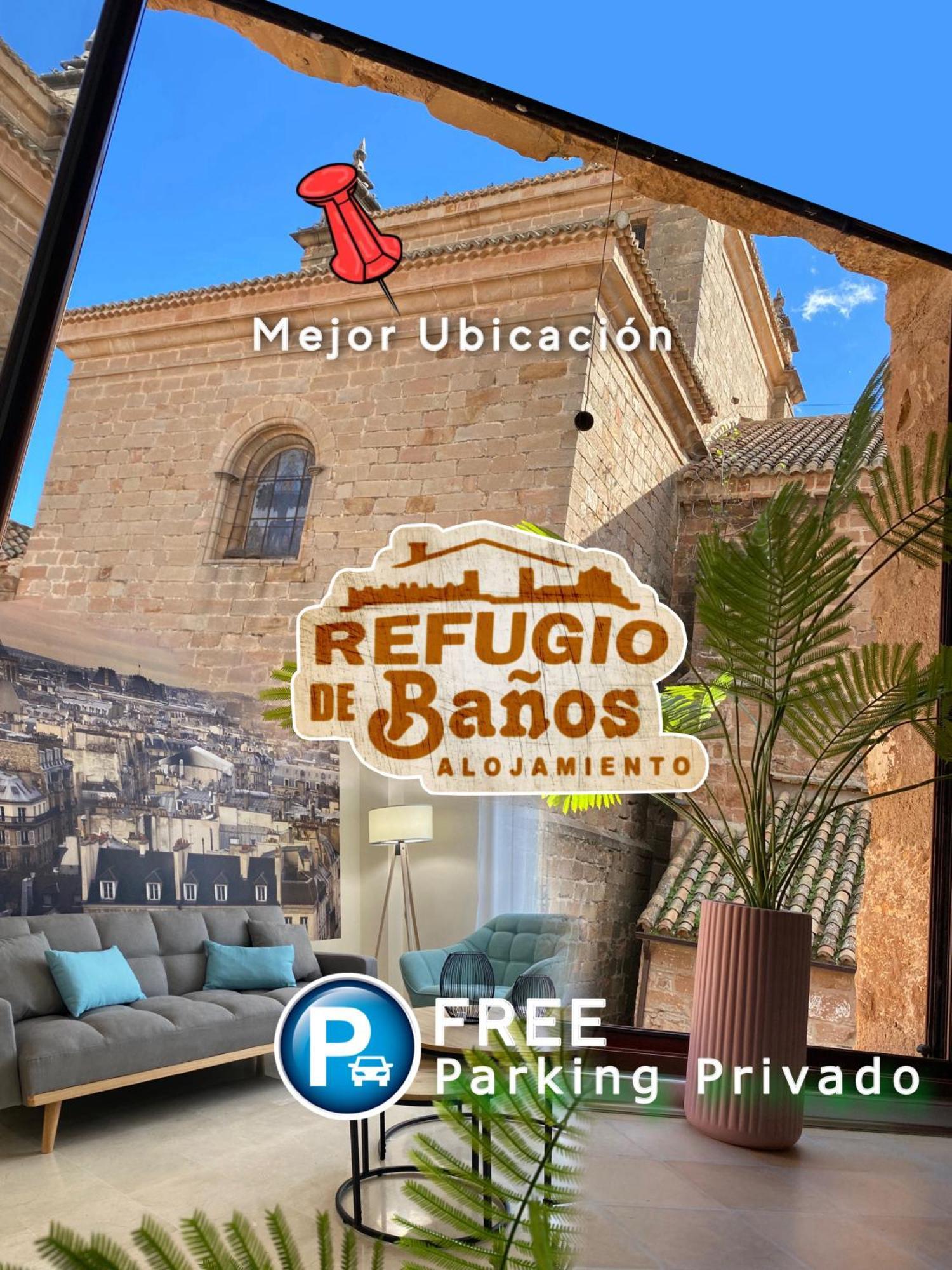 Refugio De Banos Apartment Banos De La Encina Luaran gambar