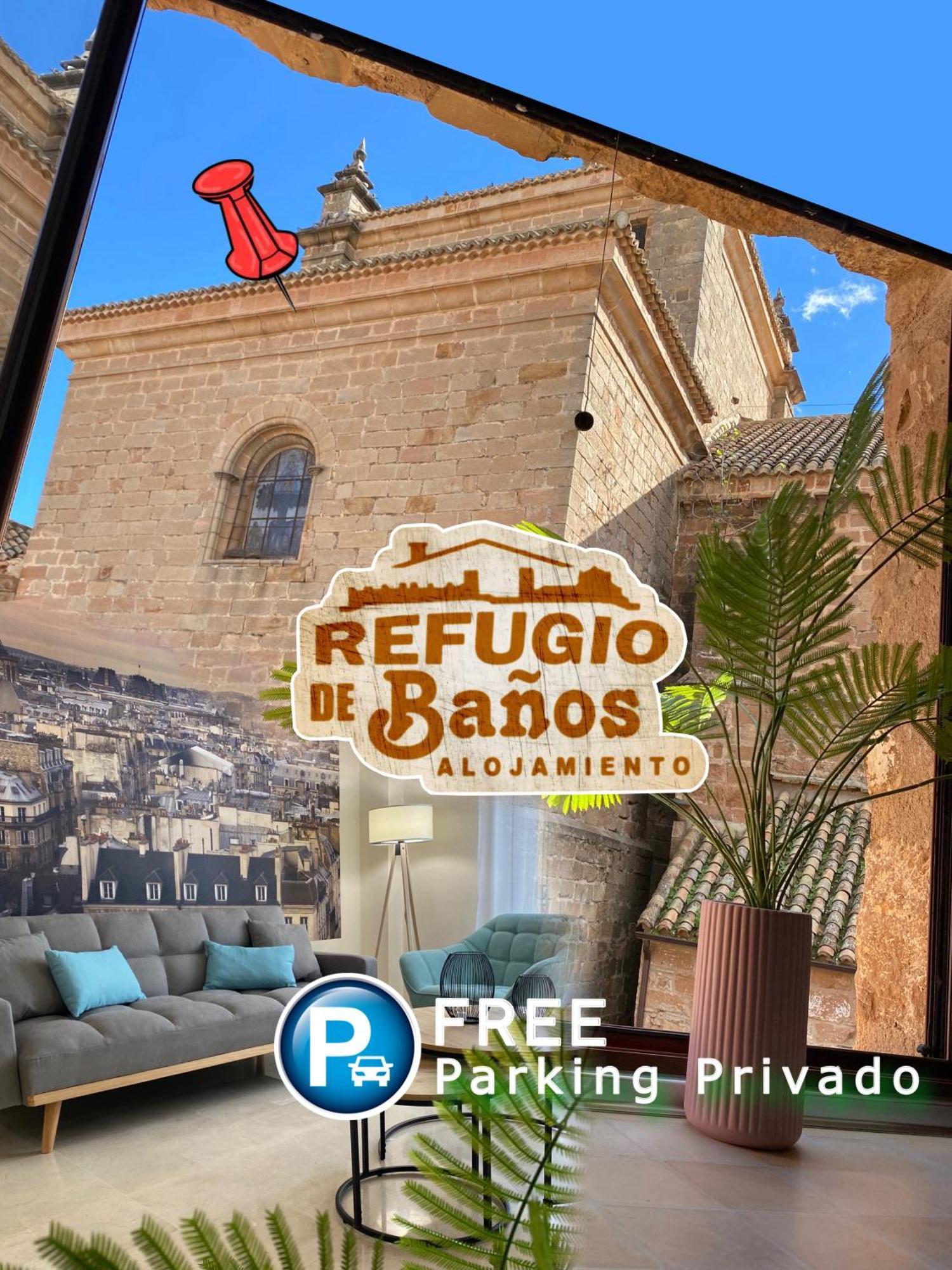 Refugio De Banos Apartment Banos De La Encina Luaran gambar